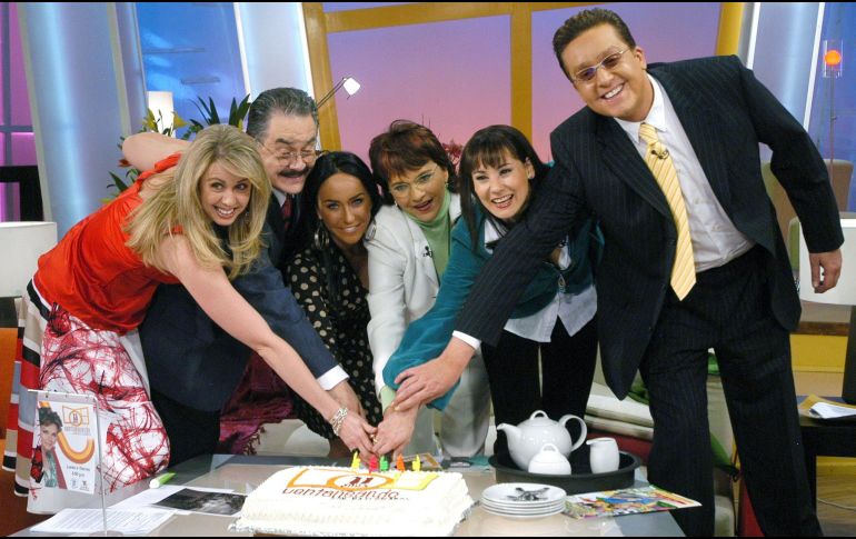 Chapoy explicó que no le importa lo que diga Atala sobre ella pero lo que sí espera es que le vaya bien en Televisa. EFE / ARCHIVO