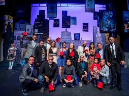 Mónica Huarte y Andrés Zuno fueron los anfitriones del evento, quienes animaron la velada con anécdotas. ESPECIAL/Conjunto de Artes Escénicas