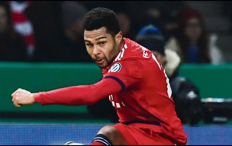 Un dolbete en tiempo regular de Serge Gnabry fue lo que mantuvo con vida al Bayern. AFP