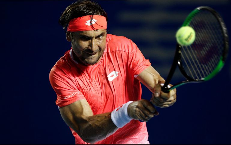 El cuatro veces campeón en México, David Ferrer, cerrará la noche con el que se perfila como el mejor juego del cuadro de este miércoles, pues enfrentará al número tres de la ATP, Alexander Zverev. AP / R. Blackwell