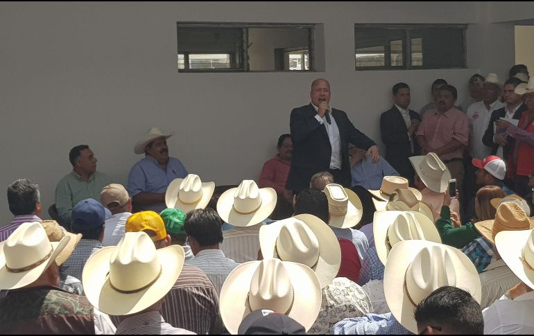 El mandatario pidió que la Confederación reflexionara sobre la manera en que algunos liderazgos, de acuerdo con Alfaro, perdieron el rumbo y compromiso con los campesinos. EL INFORMADOR/ Y. Mora