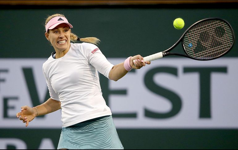 Kerber (foto) chocará ahora en semifinales con la suiza Belinda Bencic. AFP