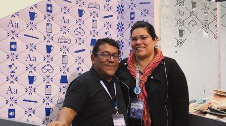 Al frente. Elizabeth Alvarado y Felipe Ponce, los artífices de Ediciones Arlequín. EL INFORMADOR / J. Pérez