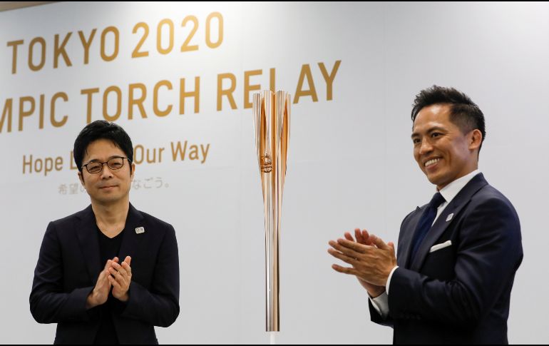 El camino de la antorcha comienza en Okinawa. EFE