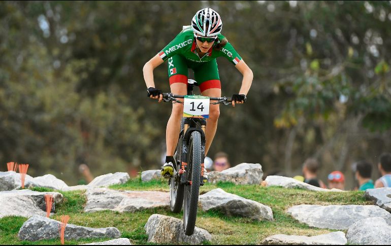 Daniela Campuzano es la mejor exponente de ciclismo de montaña en México. MEXSPORT