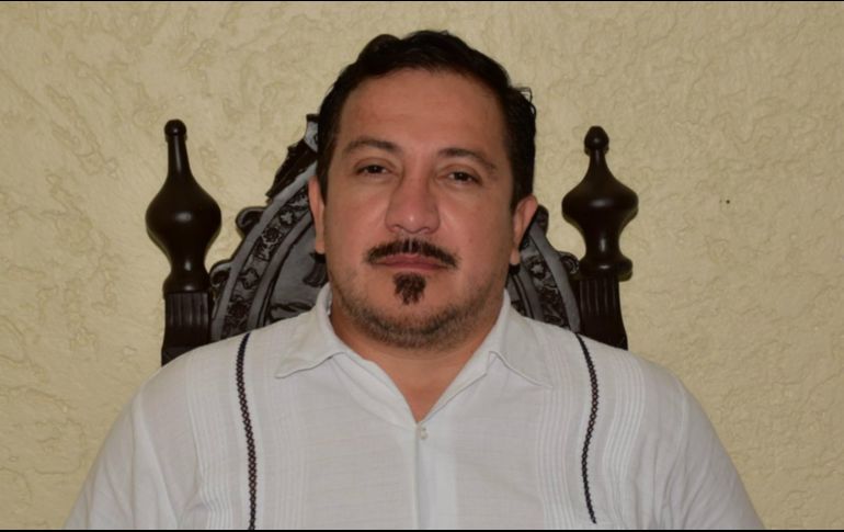 El diputado indicó que más que disculparse, los españoles ''deberían de arrodillarse ante nuestro país'', pues aseguró que a causa de ellos vivimos en la corrupción.  ESPECIAL / congresotabasco.gob.mx