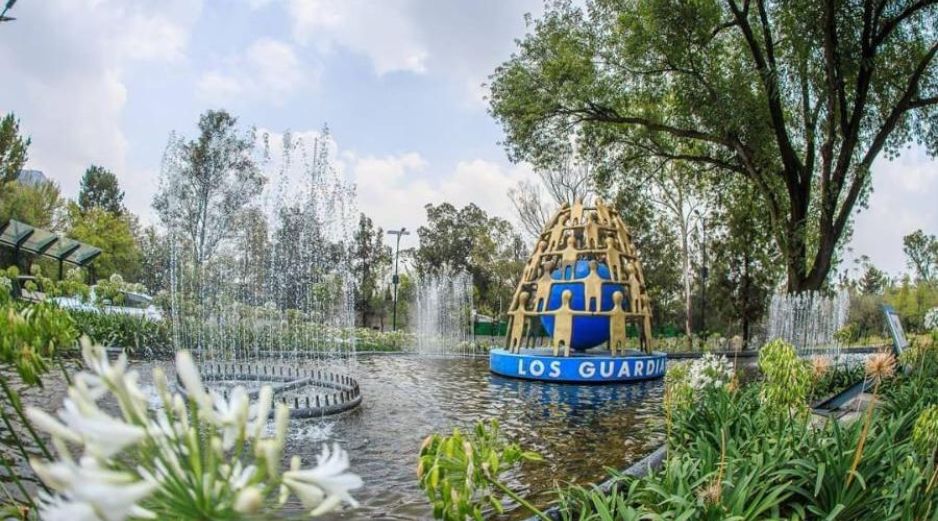 La Fuente Guardianes del Futuro en el Bosque de Chapultepec. INSTAGRAM@ChapultepecCDMX