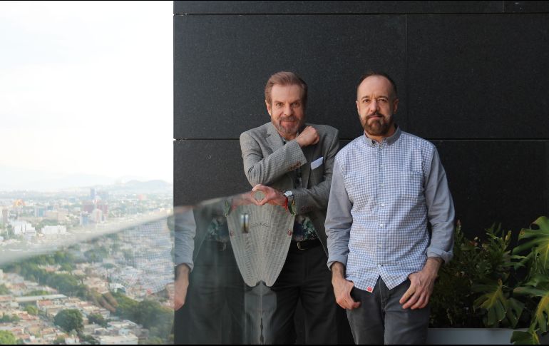 Alejandro Tommasi y antonio calvo. El actor y el productor están listos para asustar a los tapatíos. EL INFORMADOR/E. Barrera