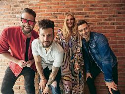 De izquierda a derecha: Alan, de Magneto; Sergio, de Kabah; Angie, de JNS y Ari, de OV7, estuvieron de promoción en la Perla Tapatía. EL INFORMADOR / F. Atilano