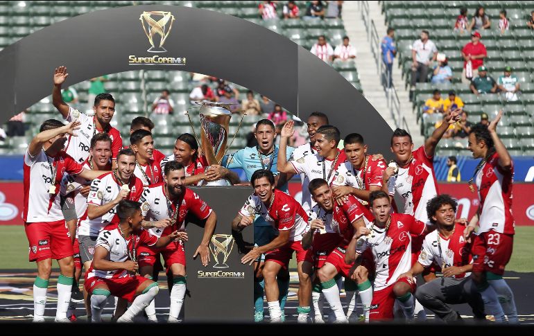 El conjunto de Aguascalientes es el actual ganador de la Supercopa; tratarán de coronarse nuevamente, esta vez ante el campeón del Apertura 2018 en la Copa MX, el Cruz Azul. MEXSPORT / ARCHIVO