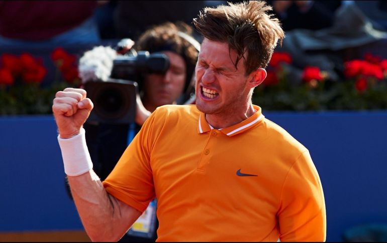 Nicolás Jarry ocupa el puesto 81 del ranking mundial y despachó a Zverev, quien ocupa el tercer escalón. EFE / A. García