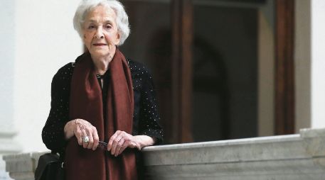 Ida Vitale es la ganadora del Premio FIL de Literatura en 2018 y fue recientemente galardonada con el Premio Cervantes. EFE