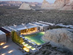 El diseño arquitectónico de este paraíso estuvo a cargo de tres arquitectos: Marwan Al-Sayed, Wendell Burnette y Rick Joy. CORTESÍA / HOTEL THE LIBRARY