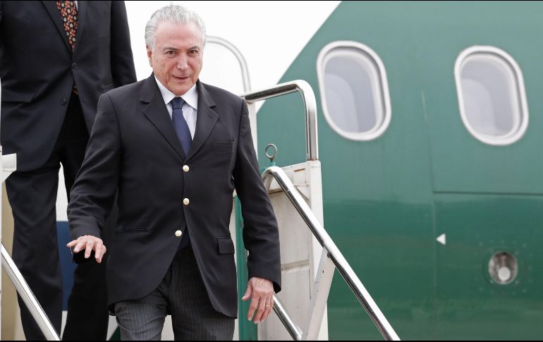 Además de Temer, también sería liberado el coronel João Baptista Lima, acusado de participar como intermediario en las negociaciones de los sobornos. AFP/ARCHIVO