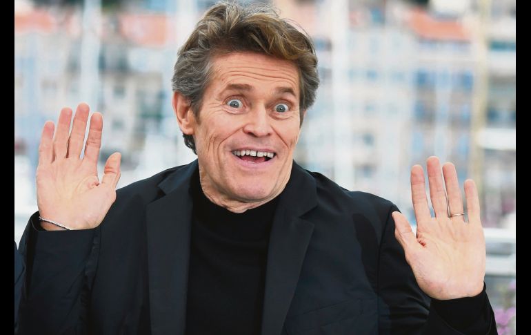 Willem Dafoe provocó las sonrisas al posar ante la prensa. Gesticuló, contó chistes y demostró su buen humor durante la promoción de la cinta “Tommaso”, que se presenta en Cannes. AFP