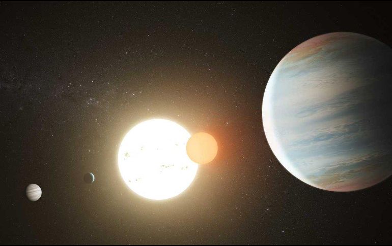 Los exoplanetas hallados son tan pequeños que análisis anteriores no habían sido detectados. TWITTER / @NASAKepler