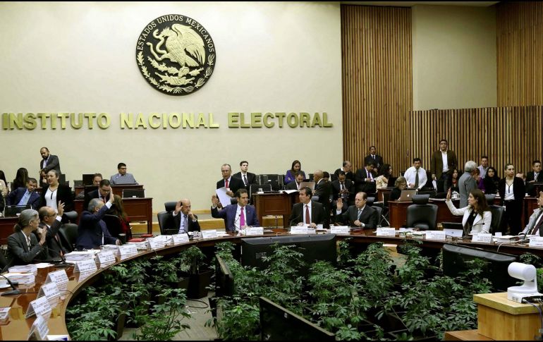 El INE inició su ejercicio presupuestal de 2019 con un déficit de 950 millones de pesos. NTX/ARCHIVO