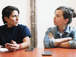 Claudia Reyes y Natasha Barba señalan la importancia de “conectar” a la danza con otras artes y con nuevos públicos. EL INFORAMADOR / A. Camacho