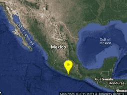 El sismo se registró a 17 kilómetros al este de Coyuca de Benitez, en Guerrero.TWITTER / @SismologicoMX