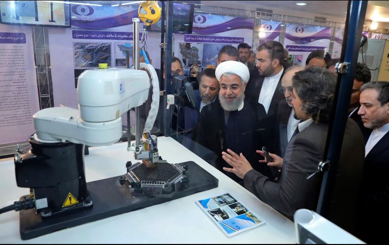 La Agencia Internacional de Energía Atómica (AIEA) señala que Irán sí estaba cumpliendo con sus compromisos. AP / Presidencia iraní