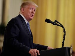 El presidente estadounidense afirmó que le dijo a May cómo actuar, pero que ella había decidido tomar otro camino. AP/E. Vucci