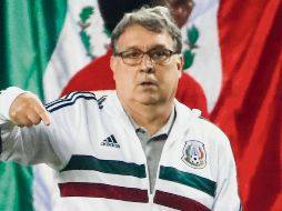 La Selección no ha perdido en 10 partidos en los que Gerardo Martino ha dirigido. EFE / T. Maury