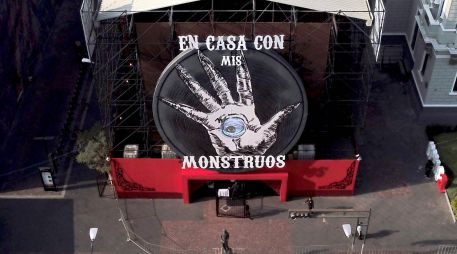 El lugar donde se espera para entrar a la exposición, se convertirá hoy y mañana en una gran celebración. AFP/Archivo