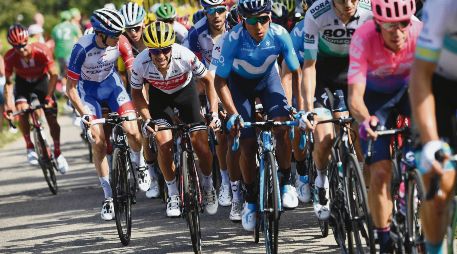 Nairo Quintana (Movistar) tiene una cuenta pendiente, que es conquistar el Tour de Francia. AFP