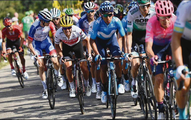 Nairo Quintana (Movistar) tiene una cuenta pendiente, que es conquistar el Tour de Francia. AFP