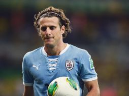 El delantero fue un referente de la Selección uruguaya. AP