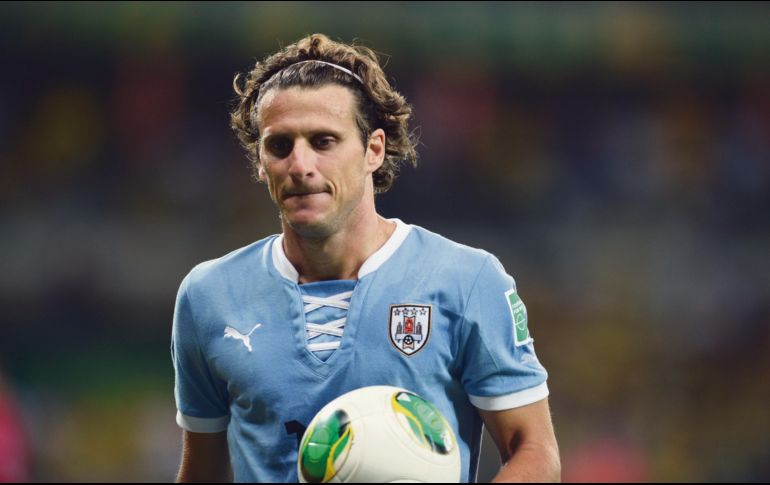 El delantero fue un referente de la Selección uruguaya. AP