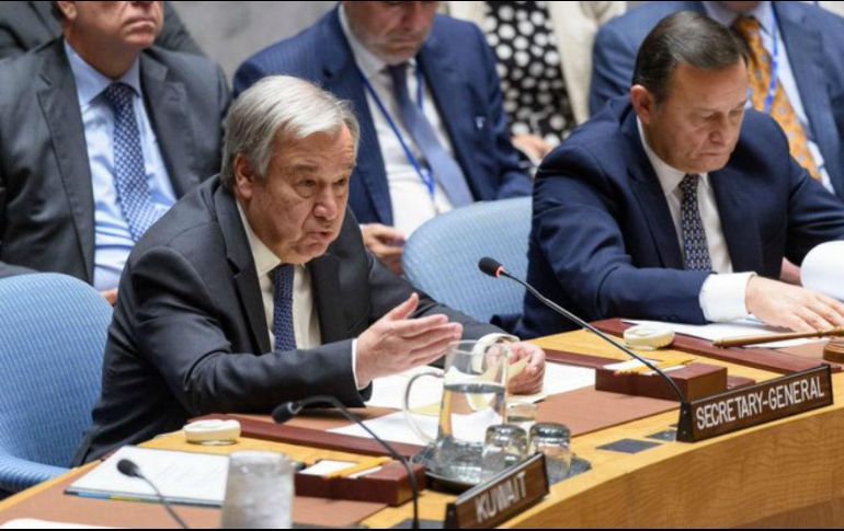 Jalifa Hafter llevó a cabo, el 4 de abril, una ofensiva para tratar de conquistar la capital cuando el secretario general de la ONU, Antonio Guterres, estaba de visita oficial. TWITTER / @antonioguterres