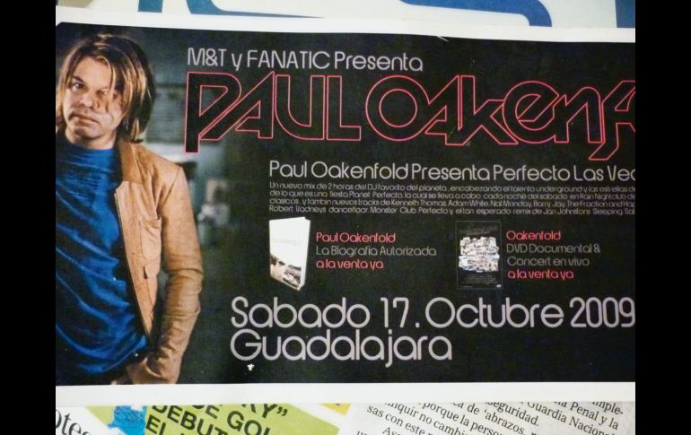En Octubre de 2009 vino PAUL OAKENFOLD a un memorable concierto ante la atónita “capital de los palacios” a donde, como mencionamos en nuestra pasada columna, desde los años 50’s estuvo prohibida toda manifestación de jóvenes en un contexto musical y social. La juventud entonces como ahora no habían cambiado tanto, buscaba lo nuevo y un mundo más apropiado ante la rigidez y doble moral de los adultos. Lamentablemente el exceso de tecnología ha venido dando al traste con los auténticos y espontáneos movimientos que se han venido dando por ciclos de 10 y 15 años. CORTESÍA / F. Partida