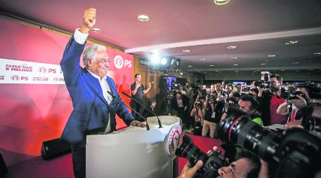 António Costa alcanzó 36.65% de la votación de ayer. EFE