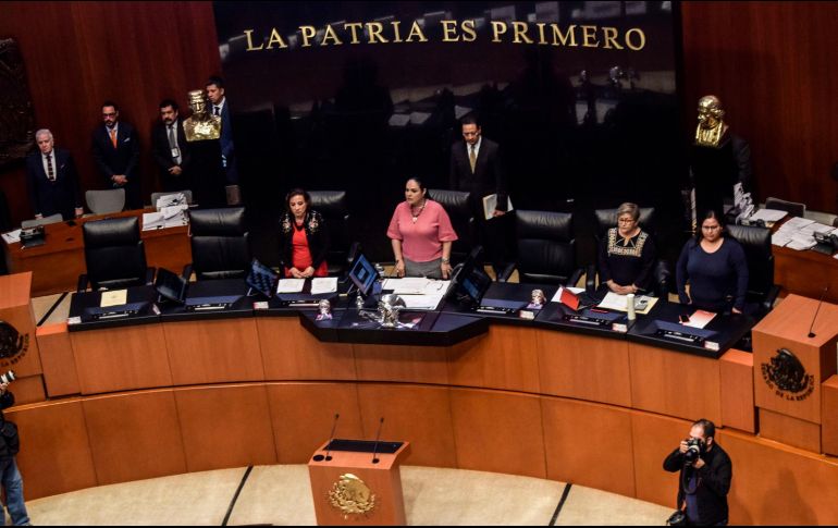 Denuncian que en total fueron 116 senadores los que participaron en la votación de este jueves, pero sólo se contabilizaron 114 votos. NTX/ARCHIVO