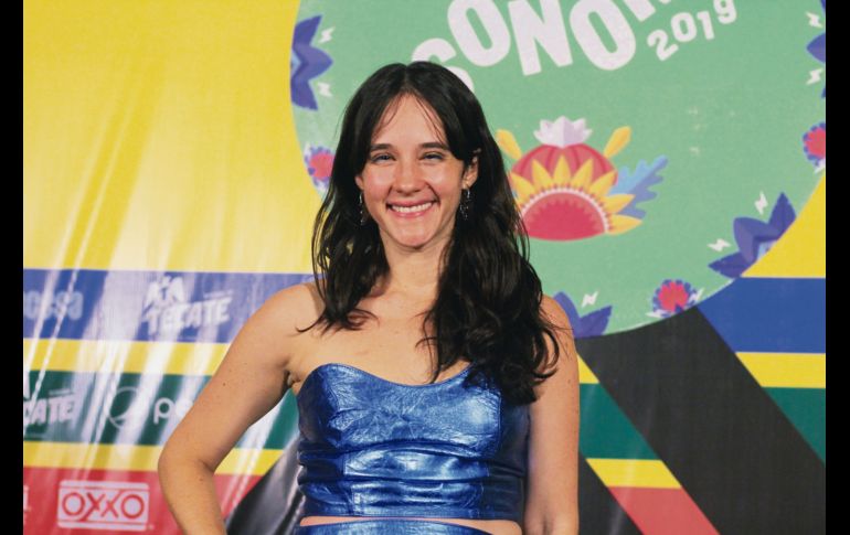 Ximena Sariñana feliz por haber cantado lo de su nuevo disco. EL INFORMADOR / F. González