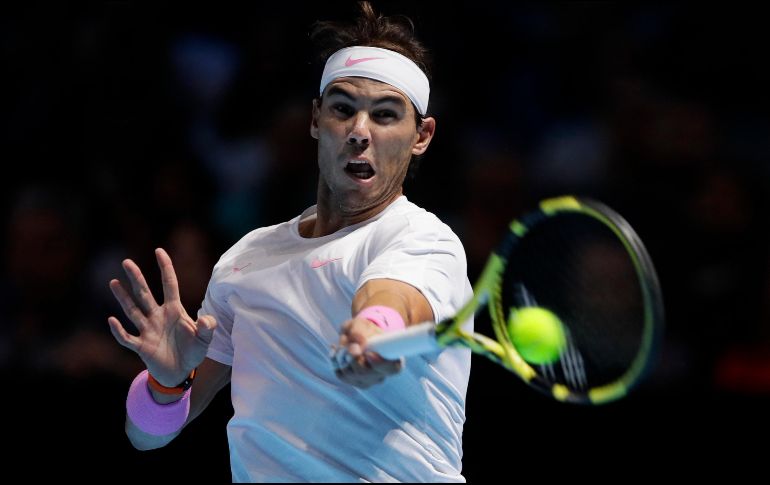 El tenista espera ganar por primera vez en su carrera este último torneo de la temporada y acabar el año conservando el número uno de la clasificación. AP / K. Wigglesworth