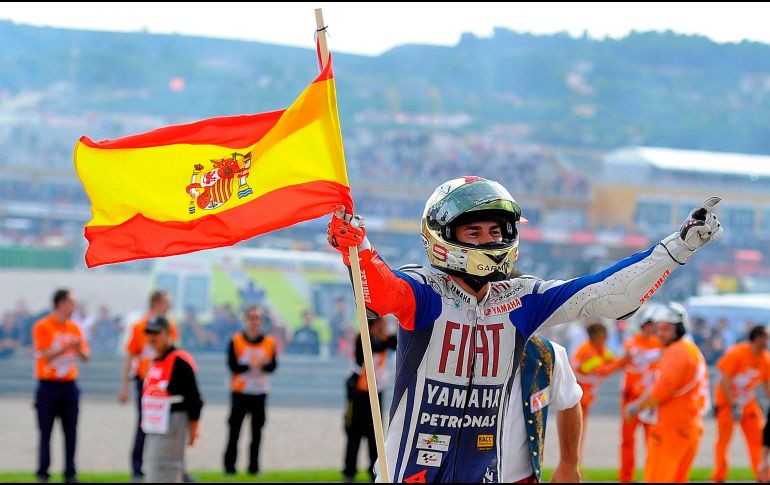 ''Hay cuatro días importantes para la vida de un piloto: cuando debutas, cuando ganas tu primera carrera, después cuando ganas tu primer Mundial (...) y luego cuando anuncias tu retirada'', dijo Lorenzo. AFP / ARCHIVO