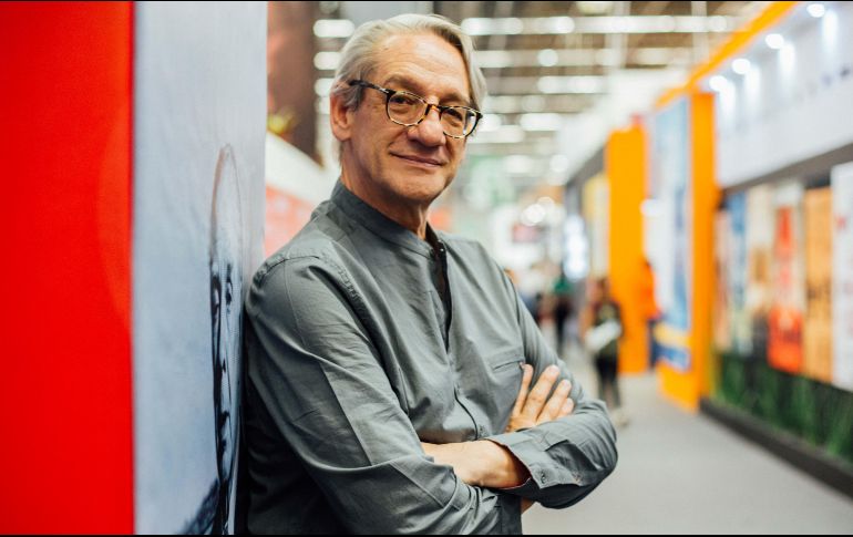 Alberto Ruy Sánchez. El autor presenta en la FIL el texto “Dicen las jacarandas”. EL  INFORMADOR/G. Gallo