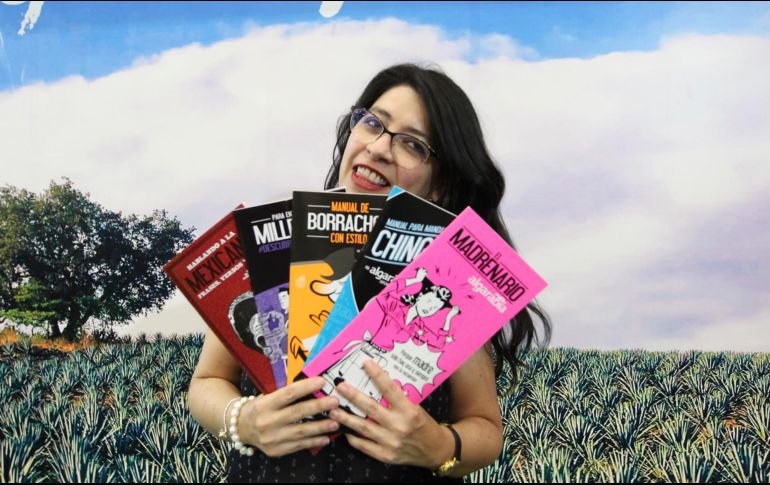 Victoria García. La directora de la revista Algarabía nos presume la nueva constelación de textos que se están presentando en la FIL. EL INFORMADOR/E. Barrera