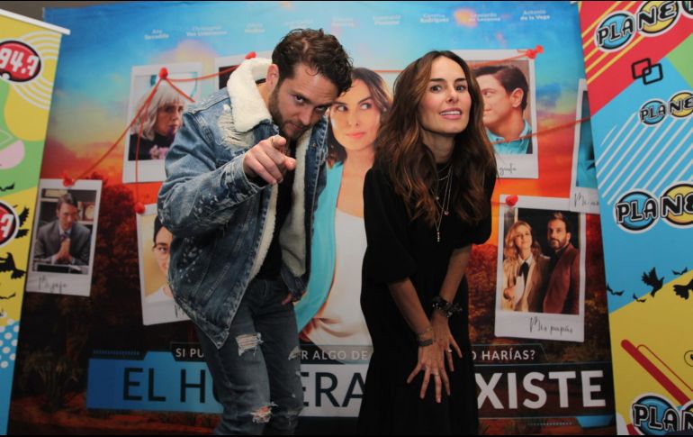 Previo a su estreno nacional el próximo 25 de diciembre, Christopher y Ana hicieron una escala en Guadalajara para presentar la cinta. EL INFORMADOR/E. Barrera