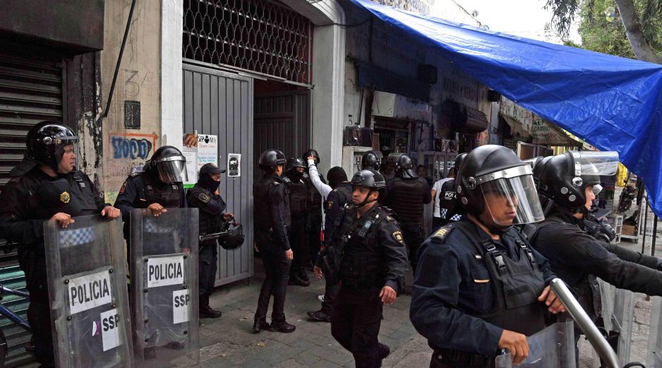 En el lugar se encuentran elementos de la policía de investigación, del agrupamiento Geri y SSC. SUN / A. Martínez