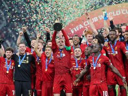 Liverpool añadió el título mundial a su sexta copa de la Champions League que conquistó en junio. AFP/K. Jaafar
