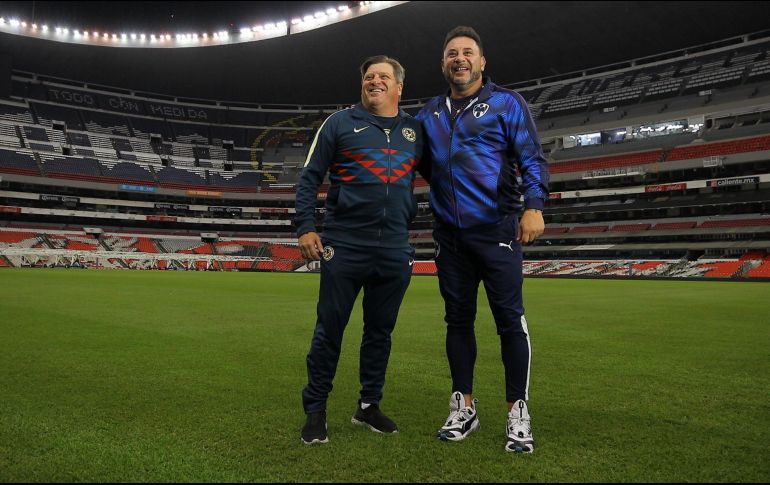 Ambos técnicos, de América y Monterrey, que disputarán ahora una final entre ellos, recuerdan ese trago amargo 22 años después. NTX / I. Hernández