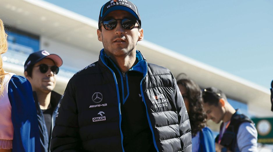 El polaco regresó a la Fórmula Uno el año pasado con la escudería Williams. AP