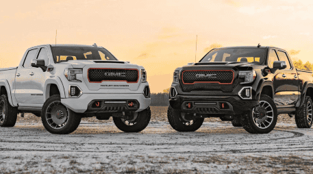 ¡La combinación perfecta sí existe! GMC se viste de Harley-Davidson