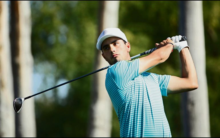 Primera ronda. El de Reynosa se ubica empatado en el puesto 37.  AFP