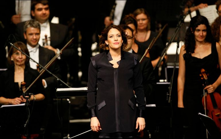 Alondra de la Parra es la embajadora Cultural Oficial de México, y la primera mujer mexicana que ha dirigido a más de 100 orquestas en 20 países. NTX / ARCHIVO