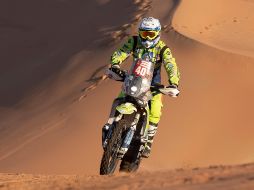Straver competía en su tercer Dakar. Salió victorioso en la categoría ''Original by Motul'' en 2019. EFE / ARCHIVO