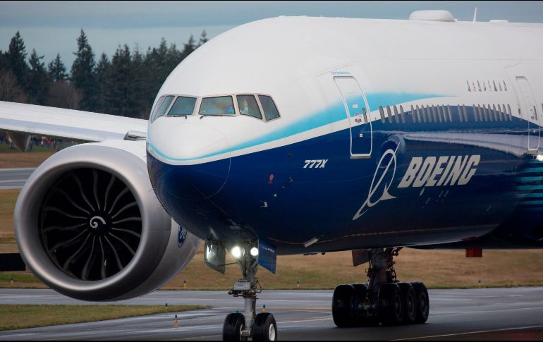 A la fecha, el nuevo modelo 777X tiene una cartera de pedidos de 340 unidades. AFP/J. Redmond